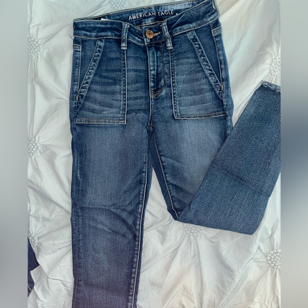 American Eagle Hi-Rise Jegging Crop